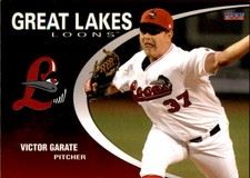 2008 Great Lakes Loons Choice 8 Victor Garate Maracay Venezuela VZ Baseball Card