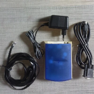 ELSA MicroLink 56k Internet Modem mit Kabel und Dokumentation (kleines Handbuch) - Bild 1 von 4