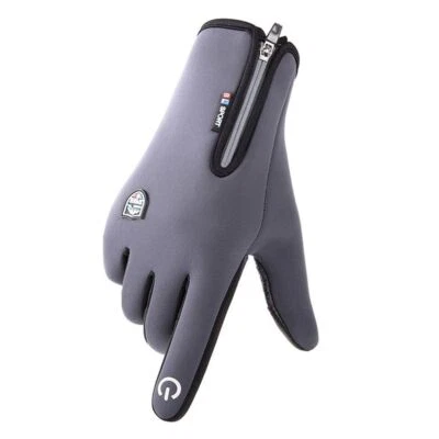Guantes transpirables para bicicleta impermeables a prueba de viento antideslizantes carpa ciclismo al aire libre Foto 1 de 4
