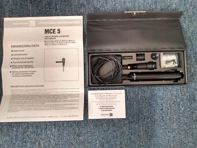 Beyerdynamic MCE 6.11 N (C) Mikrofon mit Koffer und Clip - Bild 1 von 4