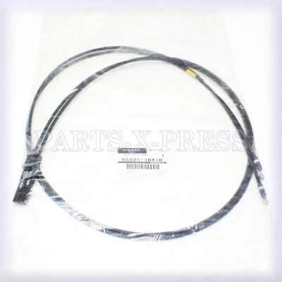 CABLE CONJUNTO DE LIBERACIÓN DE BLOQUEO DE BLOQUEO DE CAPÓ ORIGINAL OEM NISSAN INFINITI QX50 65620-1BA1B Foto 1 de 4