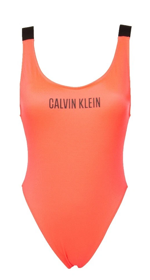 CALVIN KLEIN Damen-Einteiler-Badeanzug für Strand oder Pool mit abnehmbaren Körb - Bild 1 von 1