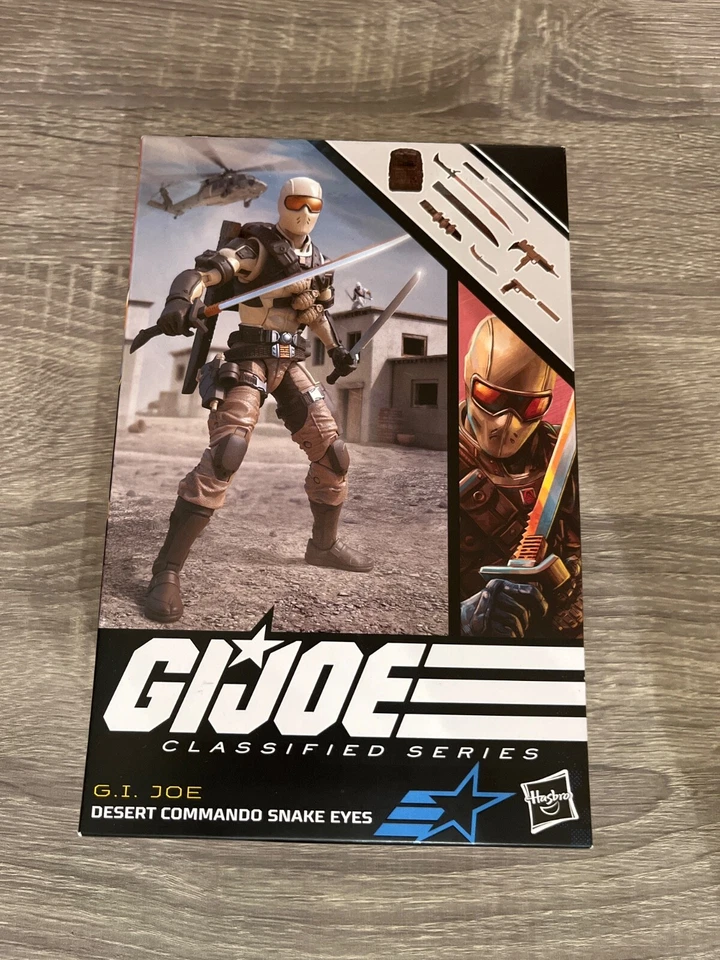 Hasbro GI Joe Serie Clasificada Desert Commando Ojos de Serpiente #92 Nuevo en Caja Foto 1 de 1