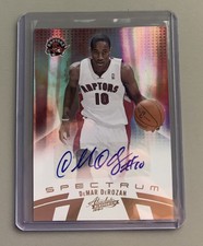 2010-11 Panini Absolute Memorabilia - Spectrum #35 DeMar DeRozan /199 Autograph