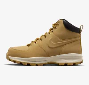 Nike Manoa Leather Boots Haystack Wheat Brown 454350-700 Men's Size 13 NEW - Picture 1 of 5