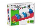 BEEBOO TRAIN Container Ship 1 Ship and 4 Containers Included
