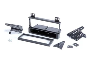 Kit de bisel de instalación de montaje estéreo de tablero de radio DIN único estéreo para automóvil - Imagen 1 de 3