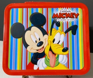COLLECTORS EDITION Celebrate Mickey 75 years of fun mini lunchbox - Picture 1 of 7