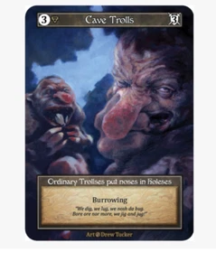 Cave Trolls (FOIL) Ordinary Beta Sorcery - Bild 1 von 1