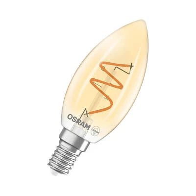 OSRAM LED Lampe Vintage 1906 CLASSIC A,B,P SLIM Filament 3.5W 922 Gold E14 Dimmb - Bild 1 von 4