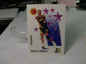1991-92 SkyBox Basketball #496 - Micheal Williams RS - Indiana Pacers 91-425 - Bild 1 von 2