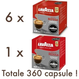 360 Capsule Caffè Lavazza A Modo Mio Qualità Rossa Originali - Imagen 1 de 1