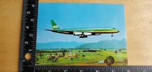 McDonnell Douglas DC 8 62 Braniff International Flugzeug Postkarte Bunco Fotografen - Bild 1 von 4