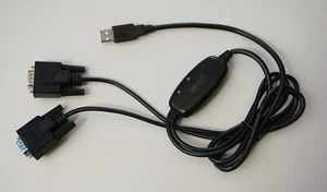 Digitus USB zu 2x Serial Konverter RS232 DA-70158 Rev. 2.0 - Bild 1 von 2