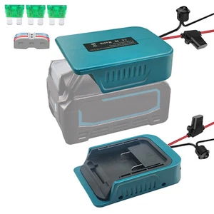 Power Wheels Makita 40V Battery Adapter w/Switch+Fuse+Wire Terminal - Picture 1 of 13
