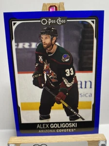 ALEX GOLIGOSKI 2021-22 O-Pee-Chee Hockey BLUE Border SP #391 Coyotes - Picture 1 of 6