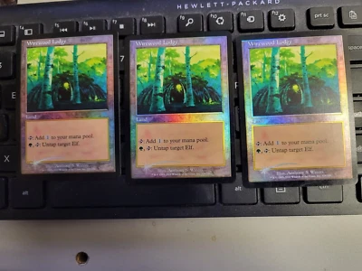 Wirewood Lodge FOIL X3 MTG Magic the Gathering Onslaught - Image 1 of 2