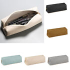 PU Leather Pencil Bag Stationery Holder Case Storage Box Zipper Pencil Pouch