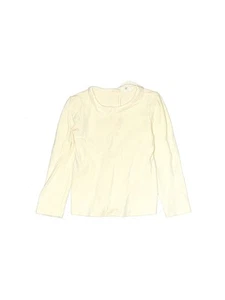 Baby Gap Girls Ivory Long Sleeve Top 5 - Picture 1 of 2