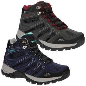 Hi-Tec Ladies Torca Waterproof Walking Boots Hiking Lightweight Durable Trekking - Picture 1 of 9