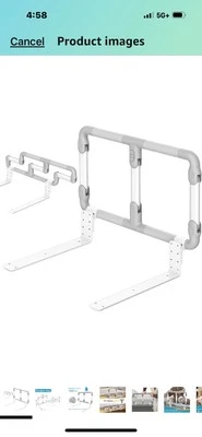 Rieles de cama plegables para personas mayores Foto 1 de 4