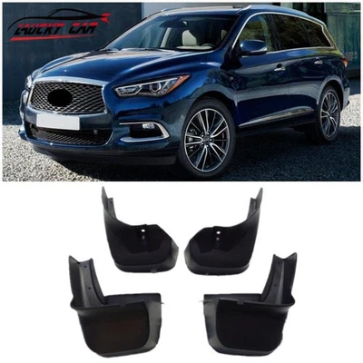 Mud Flaps Splash Guard Mudguards Protector For 2011-2020 Infiniti JX35 QX60 JX37 - Imagem 1 de 2