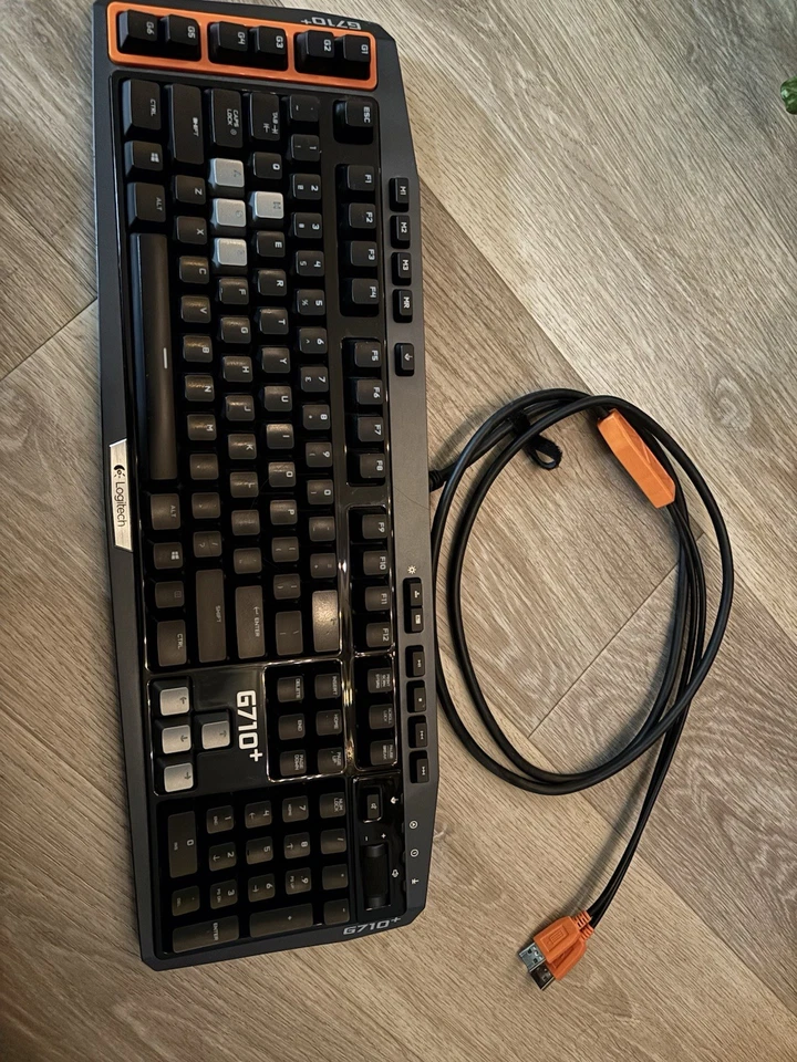 Logitech G710+ Mechanical Keyboard – Cherry MX Brown, Works Great - Image 1 of 1