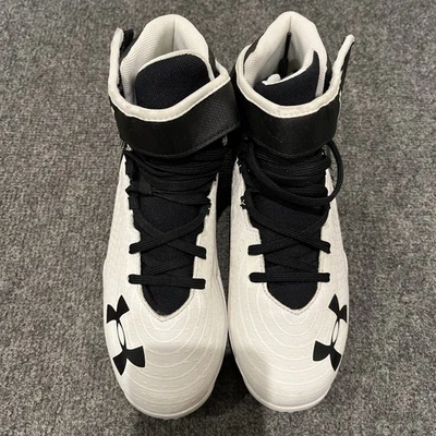 Under Armour Harper 4 Mid RM Baseball Cleats - Junior Size 6Y used - Image 1 of 4