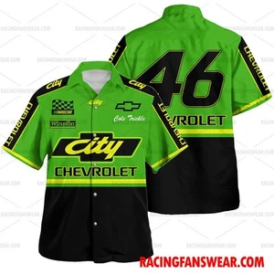 Days of Thunder City Nascar Film Racing Uniform Apparel Clothes Hawaiian Sh - Picture 1 of 6