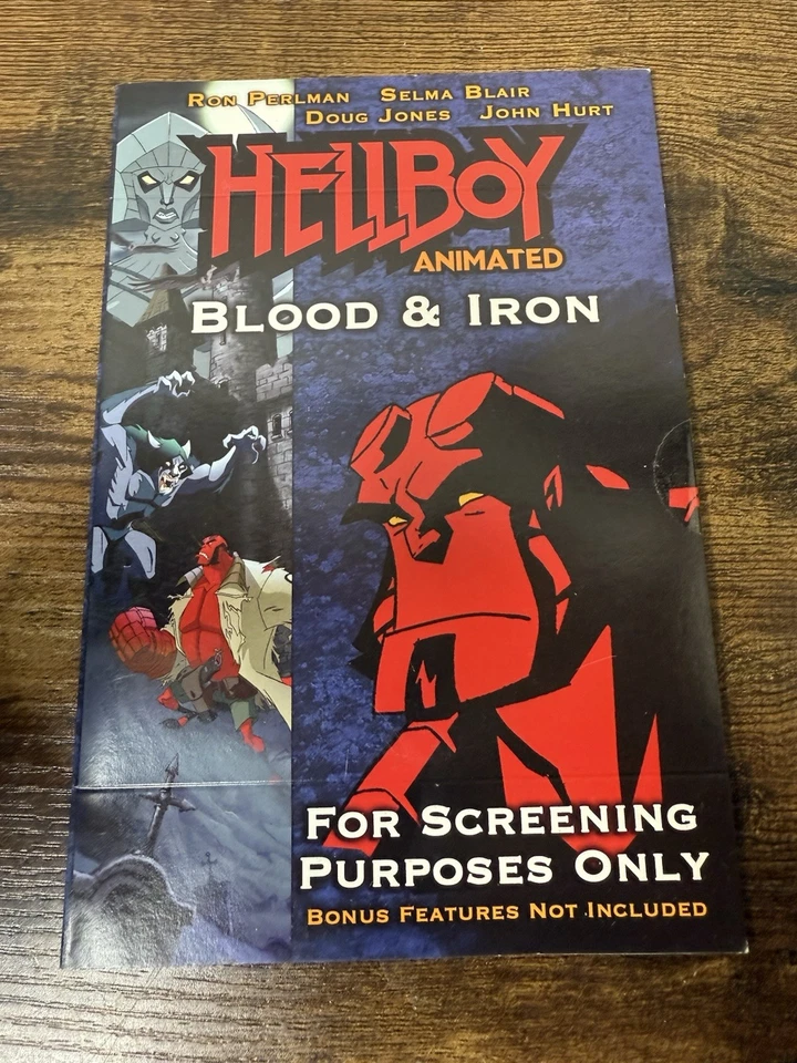 Hellboy Animated Blood Iron DVD Promo Screener Copy New Sealed - Image 1 of 3