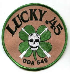 BATTLE TESTED ELITE WARRIOR SPECIAL WARFARE OPERATOR Bügelbild INSIGNIA: ODA 545 - Bild 1 von 9