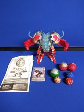 Bakugan dragonoid destroyer Launcher with Brawlers And Card Extra Figures