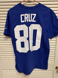 NFL New York Giants Shirt Mens Sz M Victor Cruz Nike