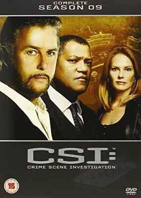 CSI LAS VEGAS COMPLETE SERIES 9 DVD 9th Nineth Ninth Season Nine Original UK Rel - Image 1 of 2