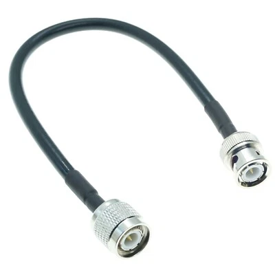 RG58 Cable TNC Male to BNC Male plug RF Connector Coaxial Jumper Pigtail lot - Image 1 of 4