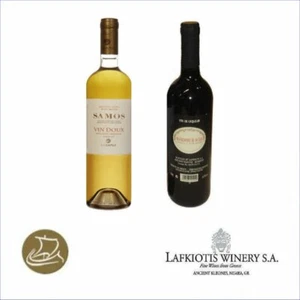 Samos und Mavrodaphne Süßwein 2x 750ml griechischer Likörwein Dessertwein - Bild 1 von 1