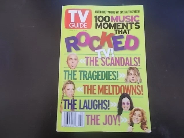 100 Music Moments, Audra McDonald, John F. Kennedy Jr. - TV Guide Magazine 2003 - Image 1 of 1