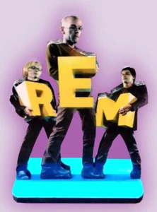 R.E.M. - FIGURA MADERA MINIATURA - 20 cm MDF (Tablero de Fibras de Media Densidad) Argentina - Imagen 1 de 4
