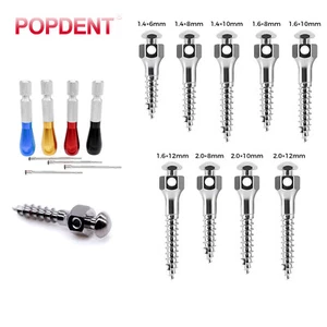 Dental Orthodontic Micro Implant Screws Mini Self-Drilling Screwdriver Handle - Picture 1 of 29
