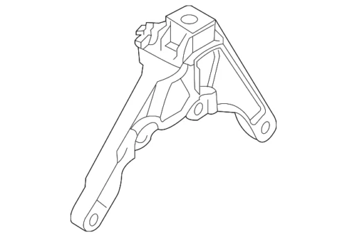 New Genuine Volvo C30 C70 S40 V50 Manual Transmission Mount Bracket 30778793 - Image 1 of 1