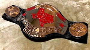 Cinture Special Texas Heavyweight Wrestling Championship 4 mm zinco metallo  - Foto 1 di 1