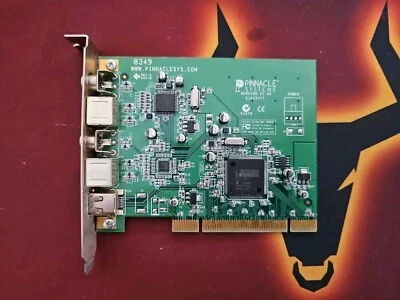 Pinnacle Systems 51015777 V1.0A PCI TV FM Bendino Video Capture Card - Immagine 1 di 4
