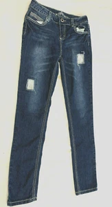 ALMOST FAMOUS GIRLS JEANS SIZE 12 - Picture 1 of 3