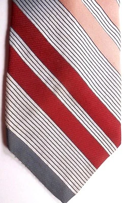 Corbata Berkley Hombre Vintage 56.5" X 3.75" Multicolor Rayas Americanas Foto 1 de 4
