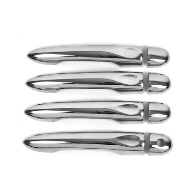 Türgriff Blende Türgriffkappen für Smart Forfour 2014-2021 4-Tür Edelstahl 8x - Bild 1 von 4