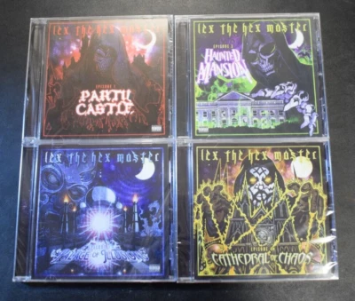 Lex The Hex Master Episode 1-4; Twiztid MNE ICP - 4 CD Lot - Brand New/Sealed Foto 1 de 2