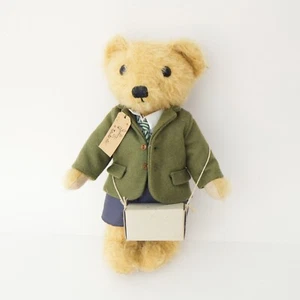 Oso de peluche Merry Thought Johnny the Evacuee Bear Nº 89 edición limitada Segunda Guerra Mundial 1939 - Imagen 1 de 14