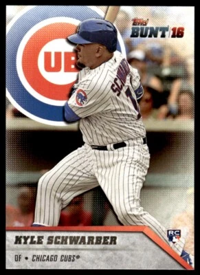 2016 Topps Bunt -RC Kyle Schwarber Rookie Chicago Cubs #91 - Image 1 of 2