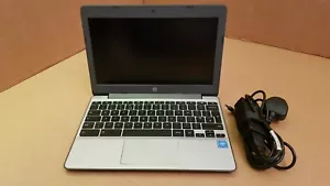 HP Chromebook 11-v000na 11.6 HD Laptop, 2GB RAM 16GB eMMC Camera Chrome OS - Picture 1 of 4