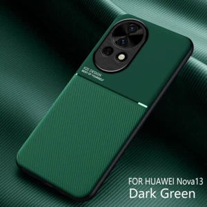 Funda trasera suave magnética de cuero antideslizante de lujo para Huawei Nova 13 - Imagen 1 de 10